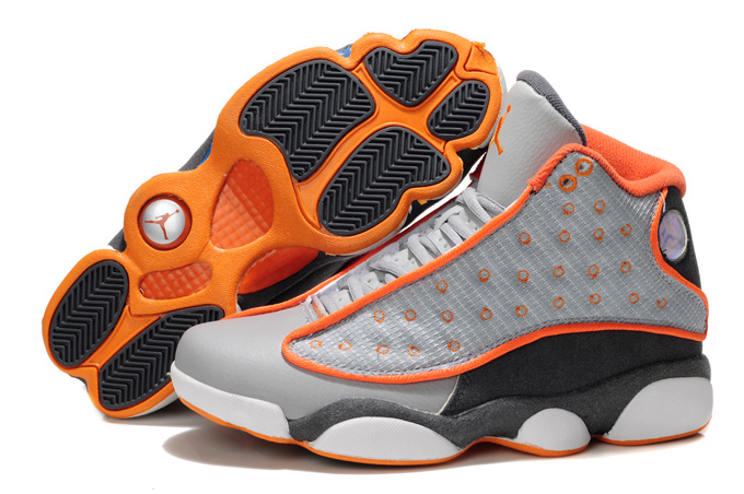 Air Jordan 13 Mens Shoes Gray/Yellow Online